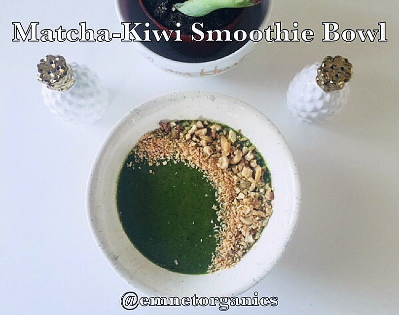 Matcha-Kiwi Smoothie Bowl